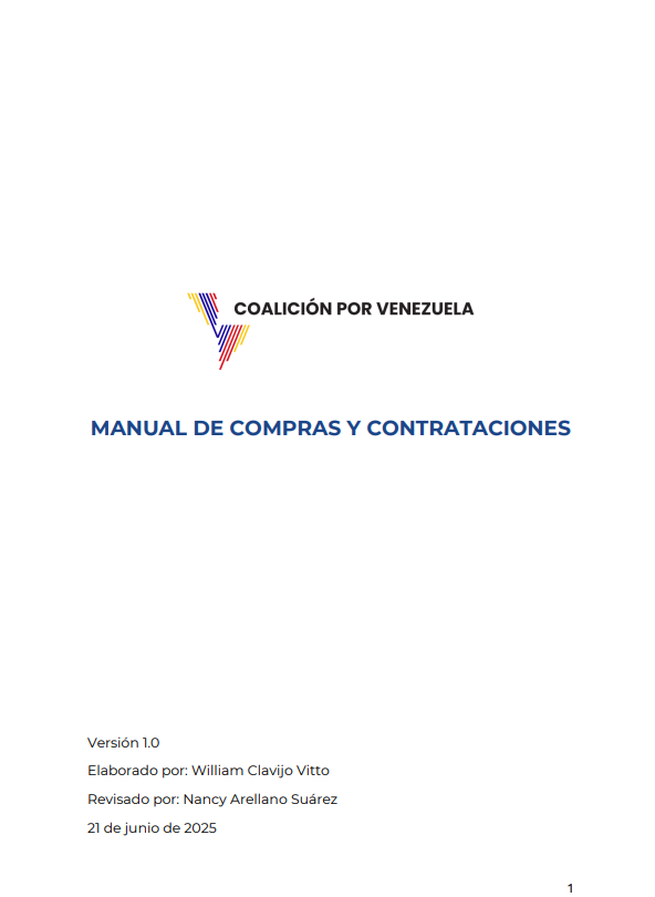 Portada de MANUAL DE COMPRAS Y CONTRATACIONES