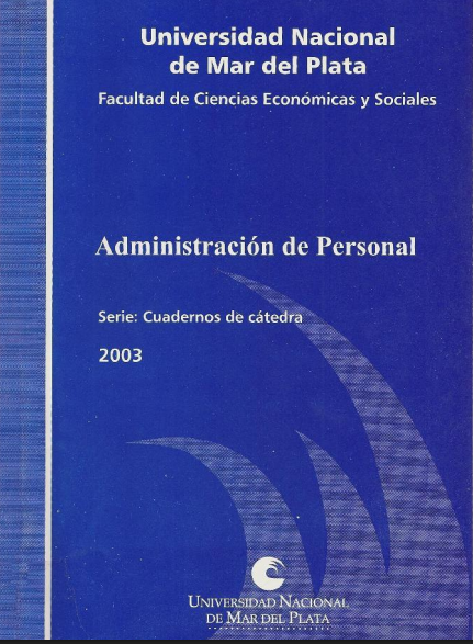 Portada de Administración de Personal