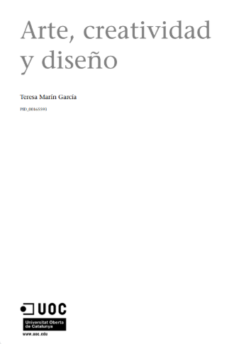 Arte, creatividad y diseño
