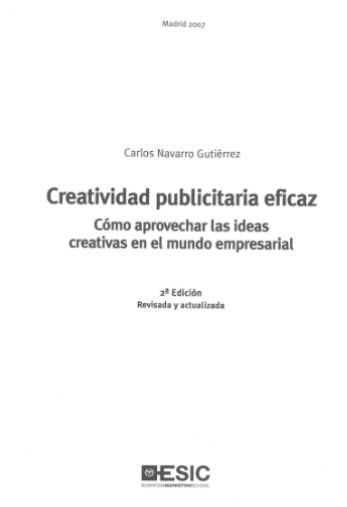 Creatividad publicitaria eficaz