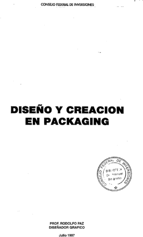 DISEÑO Y CREACIÓN EN PACKAGING