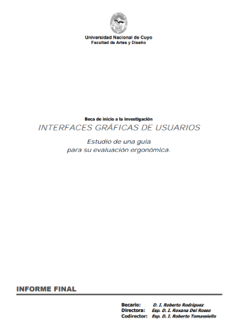 INTERFACES GRÁFICAS DE USUARIOS