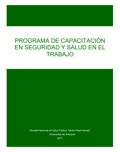 Programa de Capacitación en Seguridad y Salud en el Trabajo