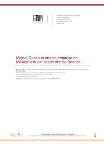 Mejora Continua en una Empresa en México: Estudio desde el Ciclo Deming