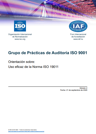 Orientación sobre el Uso Eficaz de la Norma ISO 19011