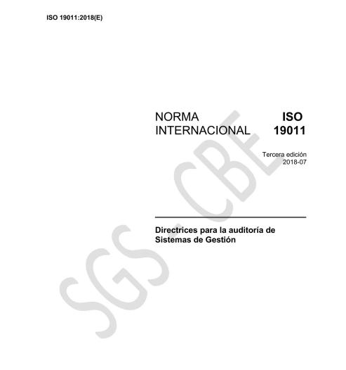 Norma ISO 19011:2018 — Directrices para la Auditoría de Sistemas de Gestión