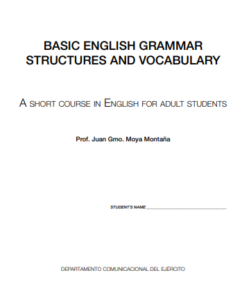 Inglés Básico: Estructura, Gramática y Vocabulario