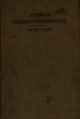Gramática Avanzada de Inglés