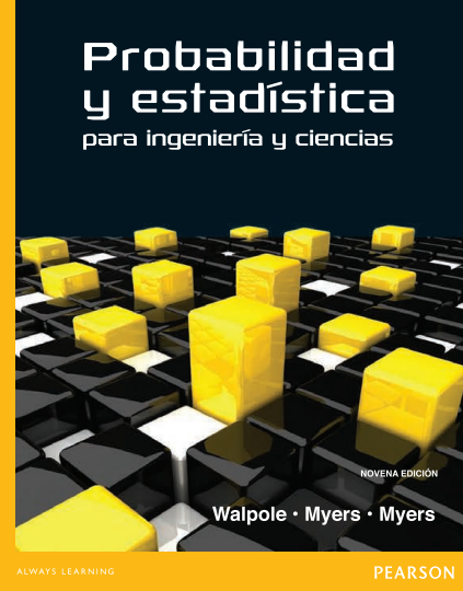 Probabilidad y Estadística para Ingeniería y Ciencias (Pearson)