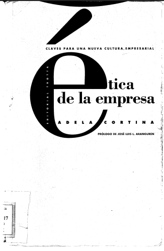 Ética de la Empresa: Claves para una Nueva Cultura Empresarial (Editorial Trotta)