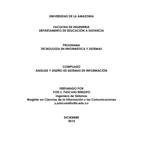 Análisis y Diseño de Sistemas de Información - Compilado Académico