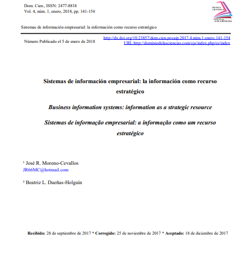 Sistemas de Información Empresarial Avanzados